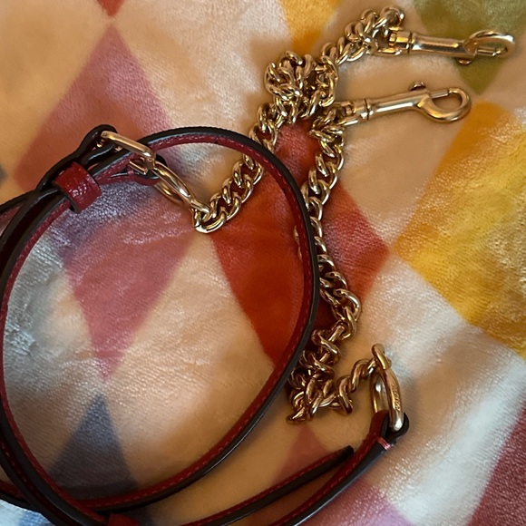 Coach valentines color block heart purse - Picture 6 of 6